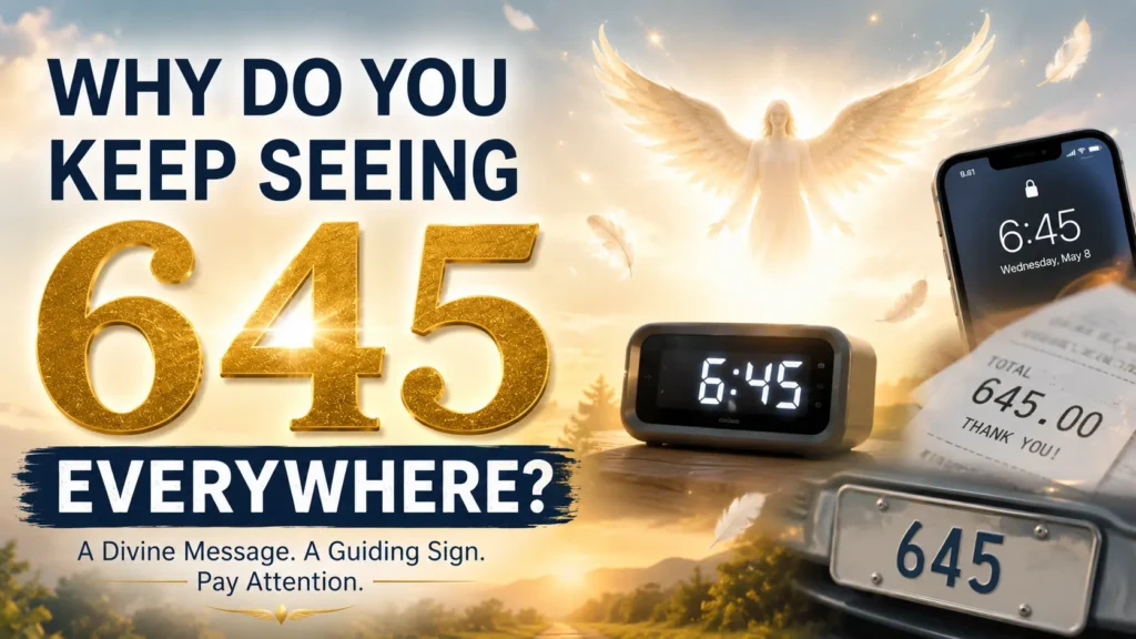 Why Do You Keep Seeing 645 Everywhere?