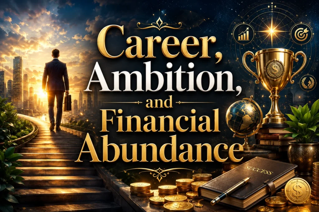 Career, Ambition, and Financial Abundance