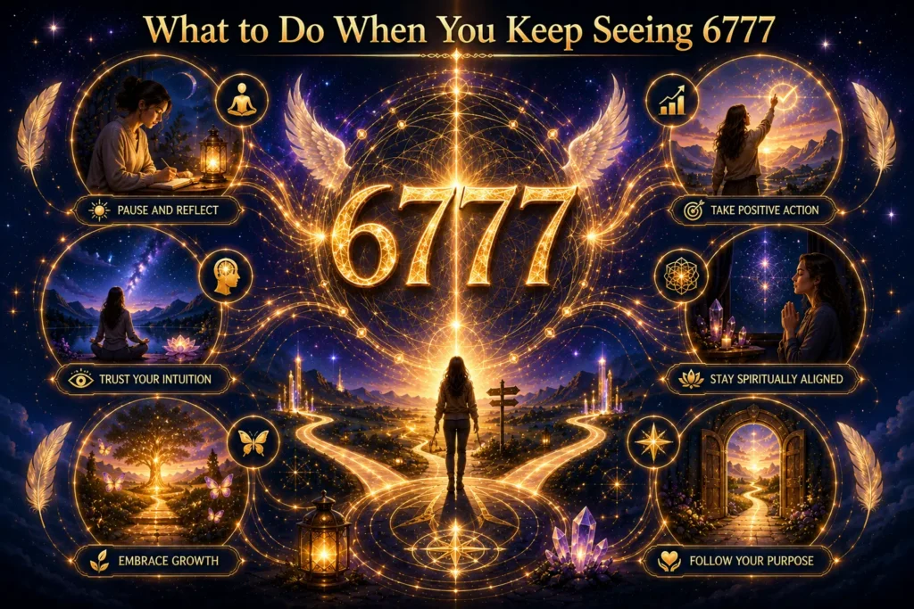 What to Do When You Keep Seeing 6777
