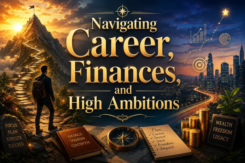 Navigating Career, Finances, and High Ambitions