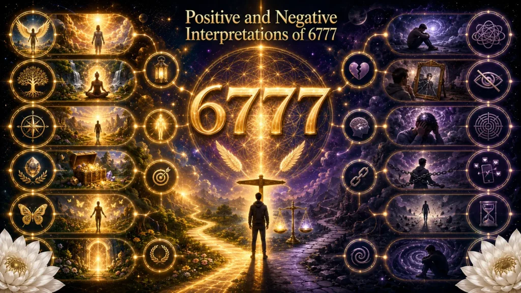 Positive and Negative Interpretations of 6777