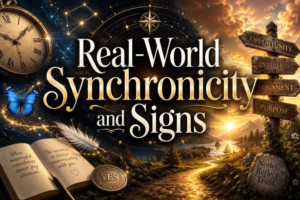 Real-World Synchronicity and Signs