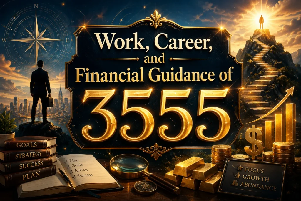 Work, Career, and Financial Guidance of 3555