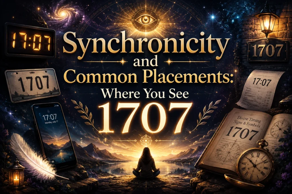 Synchronicity and Common Placements: Where You See 1707