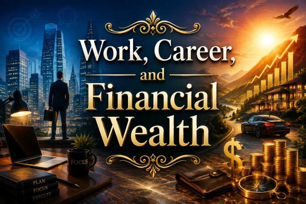 Work, Career, and Financial Wealth